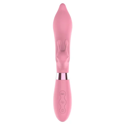 Vibrator ToyJoy Love Rabbit Roz Reîncărcabil