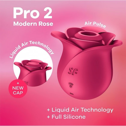 Vibrator Trandafir Satisfyer Pro 2 Modern Rose Roz