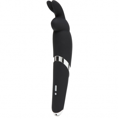 Vibrator Wand Happy Rabbit Negru