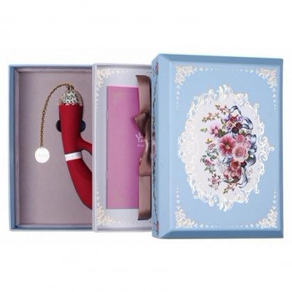 Vibrator ZALO Rosalie Rabbit Roșu