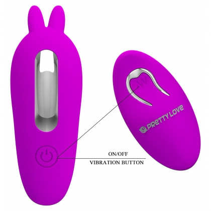Josephine Vibrator Dublu Pentru Punctul G și Clitoris Mov