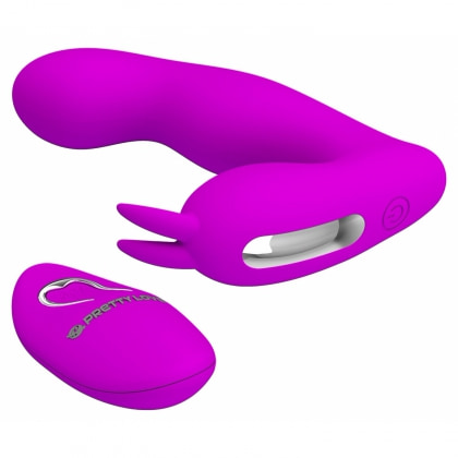 Josephine Vibrator Dublu Pentru Punctul G și Clitoris Mov