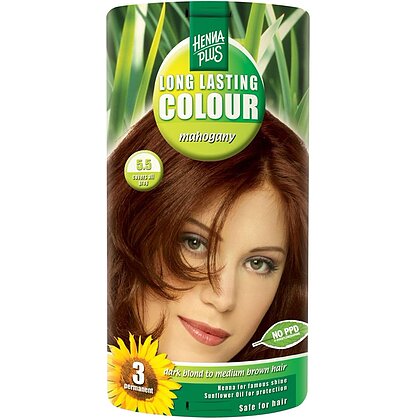 Vopsea Par Long Lasting Colour 5.5 Mahogany Hennaplus