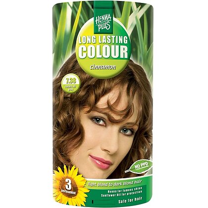 Vopsea Par Long Lasting Colour 7.38 Cinnamon Hennaplus