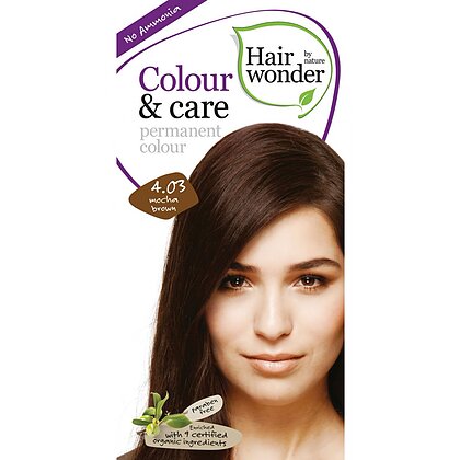 Vopsea Par Naturala Colour&Care 4.03 Mocha Brown Hairwonder