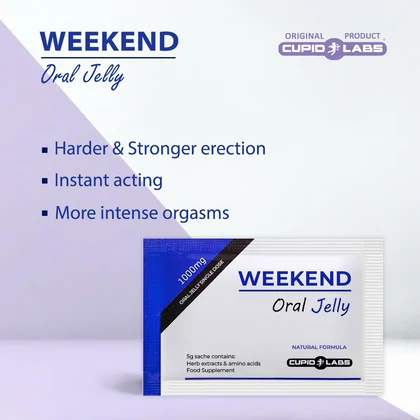 Weekend Oral Jelly cupid Labs Erecție Puternică în 30 Min