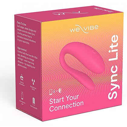 WeVibe Sync Lite Roz, 10 Moduri, Reîncărcabil Discret