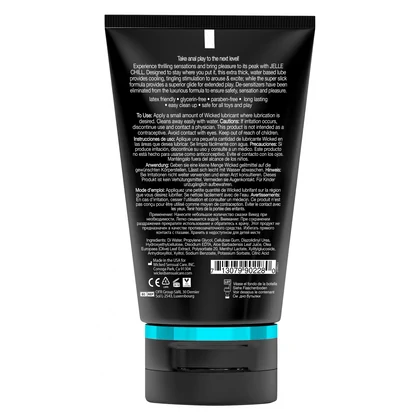 Wicked Jelle Chill Lubrifiant Anal Răcoritor 120ml