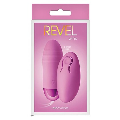 Winx NS Novelties Reîncărcabil Discret Cu Telecomandă Roz