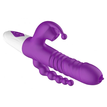 Wrangler Stimulare Triplă Reîncărcabil 3x10 – Crushious Mov
