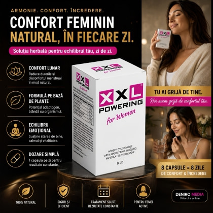 XXL Powering 8 capsule Reducerea Durerilor Menstruale