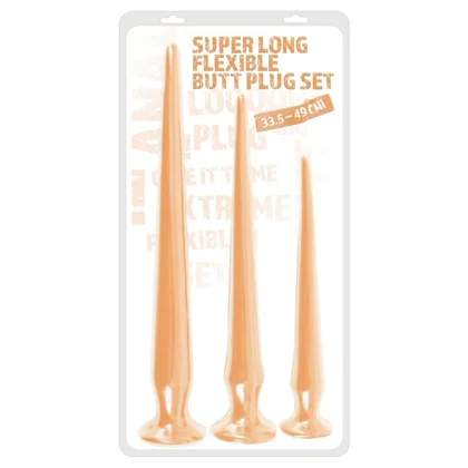 You2Toys Set Super Long Plug Anal — 3 Dimensiuni