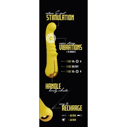Your New Favourite Vibrator Punctul G, 10 moduri Galben