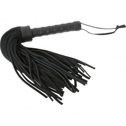 ZADO Flogger Din Piele 37 cm — Control și Stil Negru