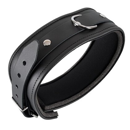 Zgardă Zado Leather Collar Daniel Negru