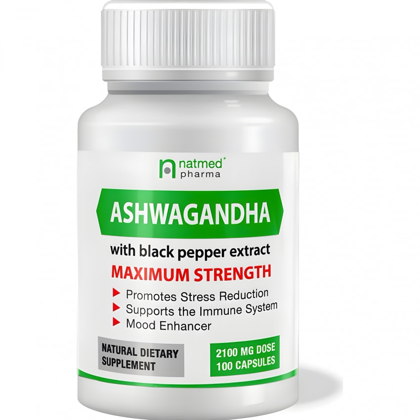 Ashwagandha cu extract de piper negru 100 de capsule