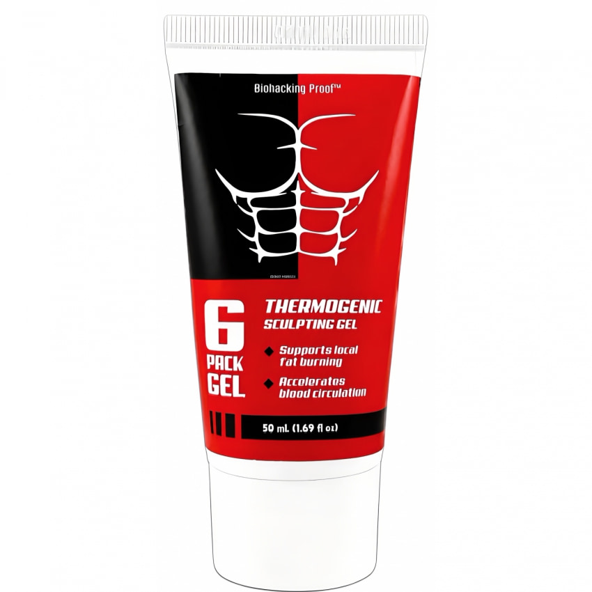 6 Pack Gel Pentru Abdomen Sculptat și Piele Fermă 50ml