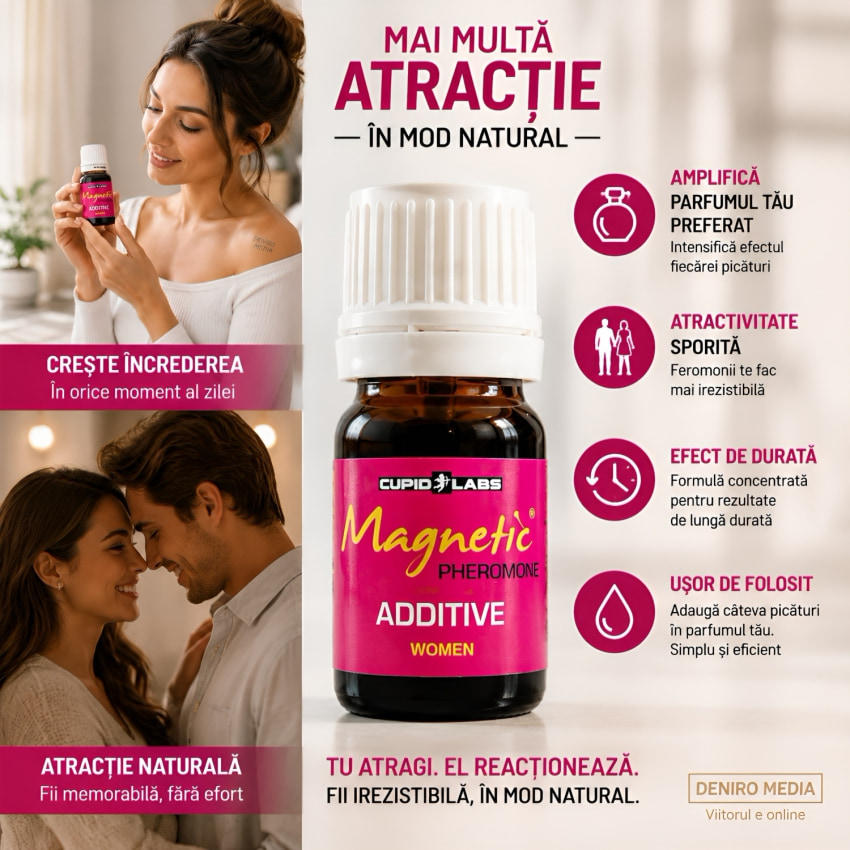 Aditiv Concentrat Cu Hormoni de atracție Pentru Parfum Feminin 5 ml
