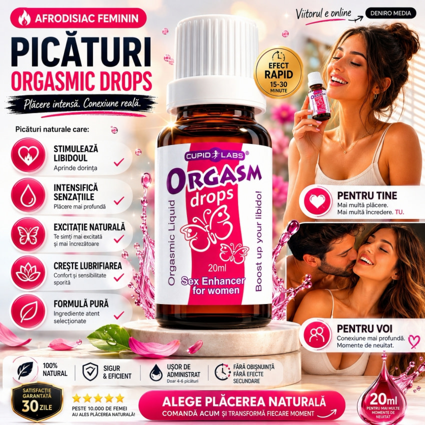 Afrodisiac Feminin Picături Orgasmic Drops 20ml