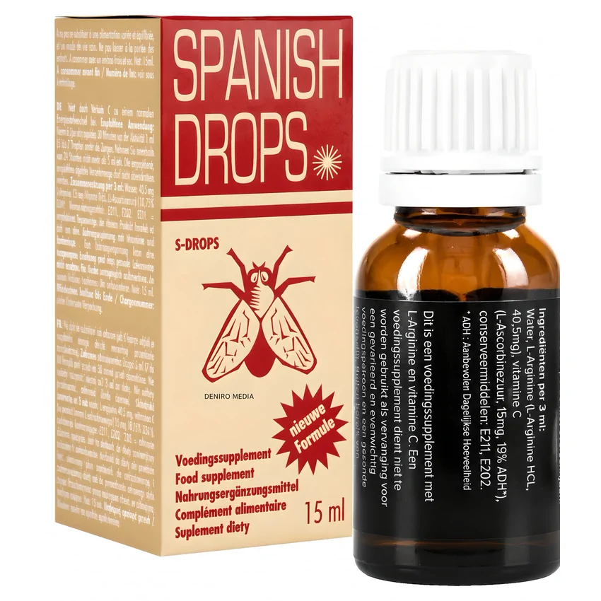 Afrodisiac Spanish Fly Drops Gold 15ml