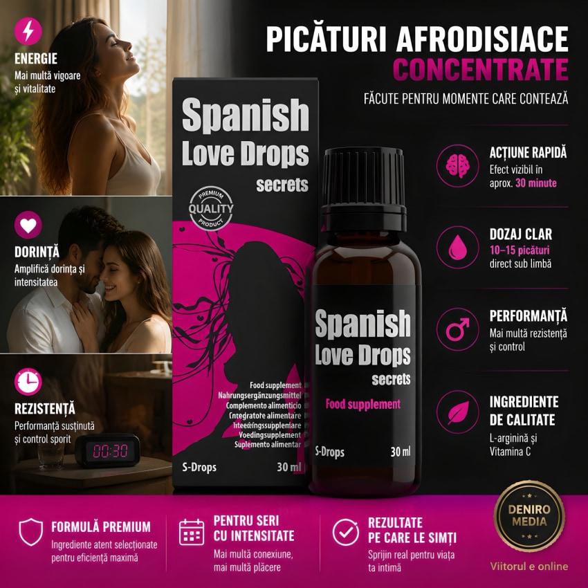 Afrodisiac Spanish Love Drops Secrets 30ml
