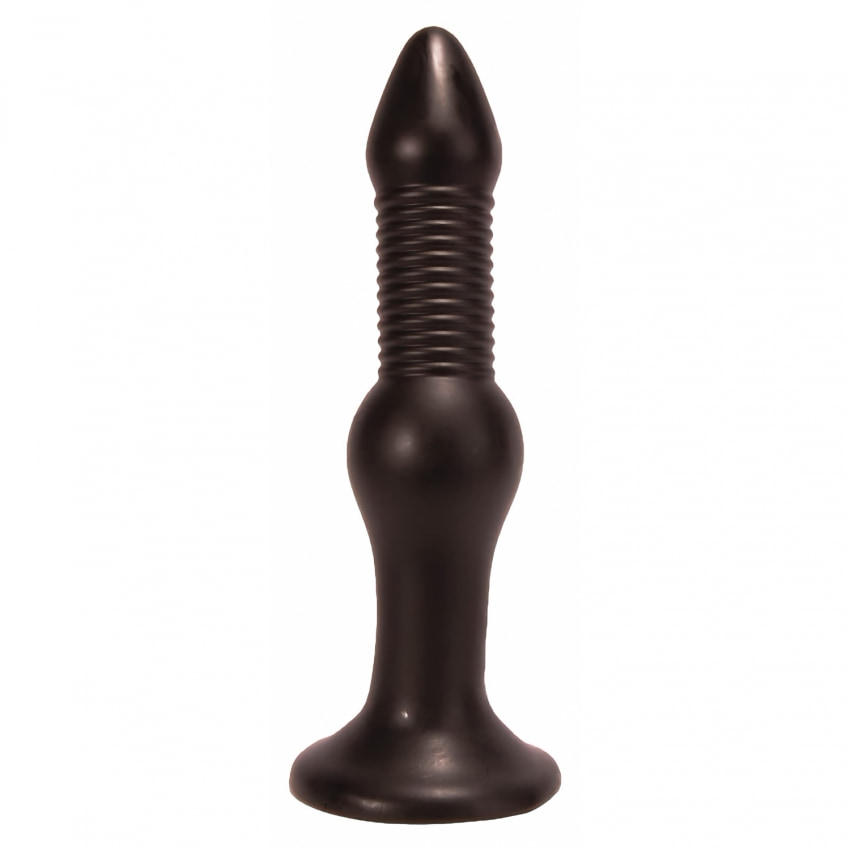 Anal Plug Extra Large Girthy 27.4cm Negru