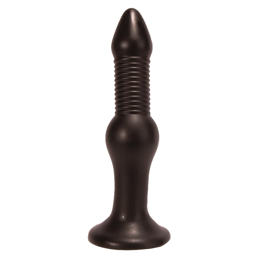 Anal Plug Extra Large Girthy 27.4cm Negru