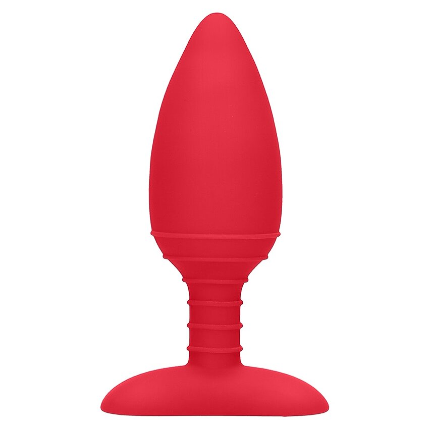 Anal Plug Glow Heating Anal Roșu