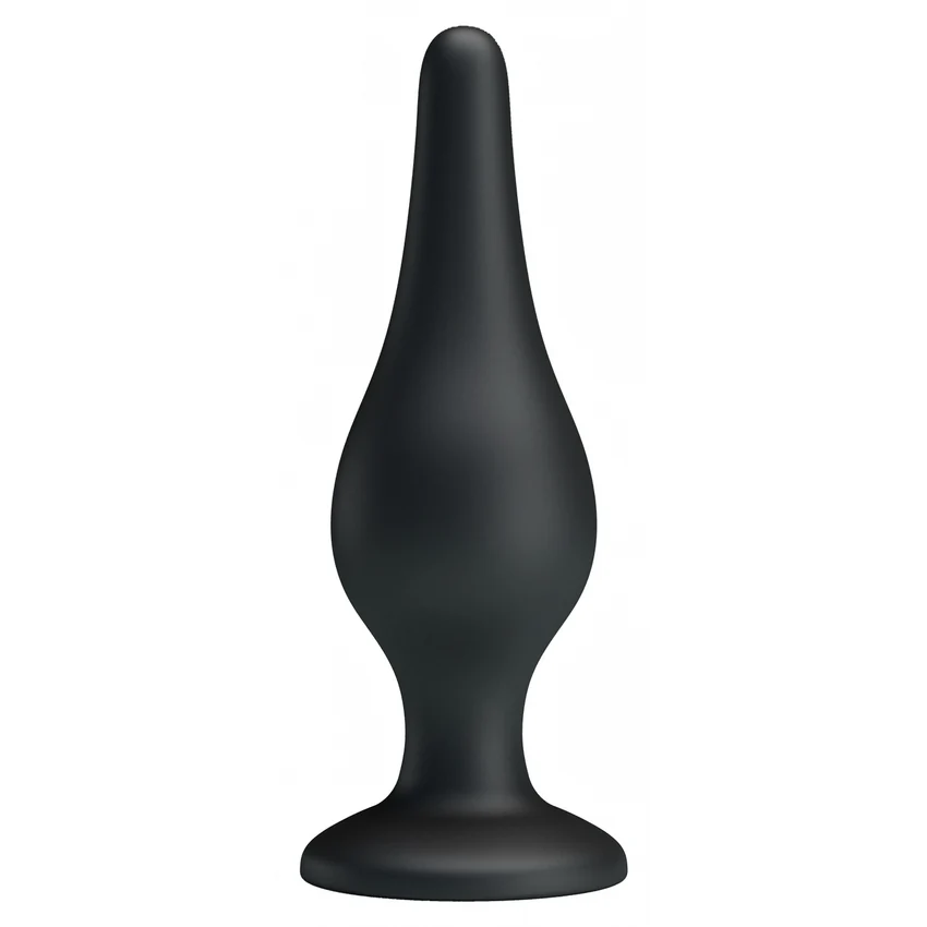 Anal Plug Cu Ventuză Negru