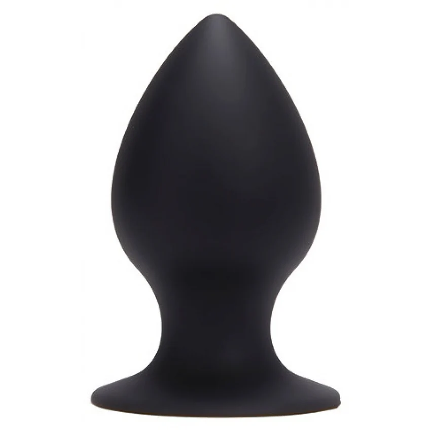 Anal Plug Silicone Smooth Pleasure Negru