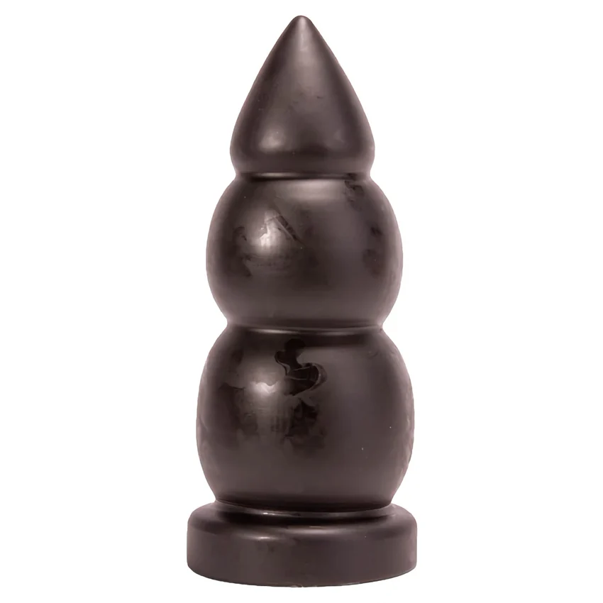 Anal Plug X-MEN cu Ventuză 9.6 inch Negru
