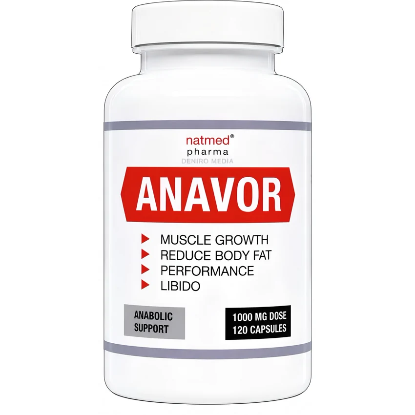 Anavor Creștere Masă Musculară 120 Capsules