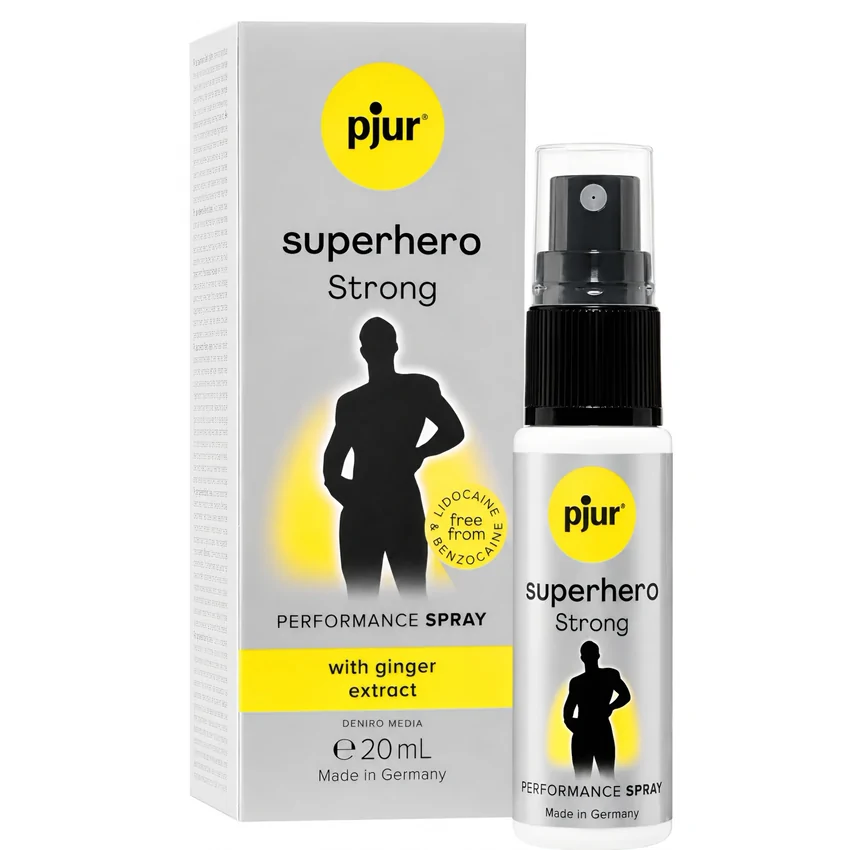 Anti Ejaculare Precoce Spray Pjur Superhero Strong 20ml