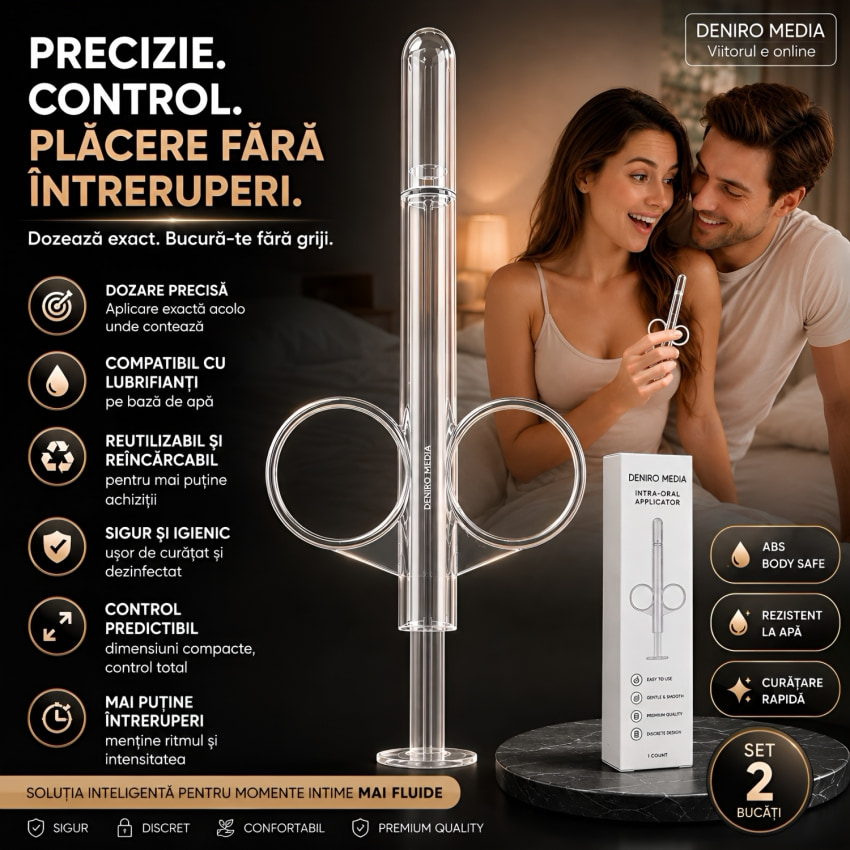 Aplicator Material lubrifiere Lube Tube 2buc Transparent