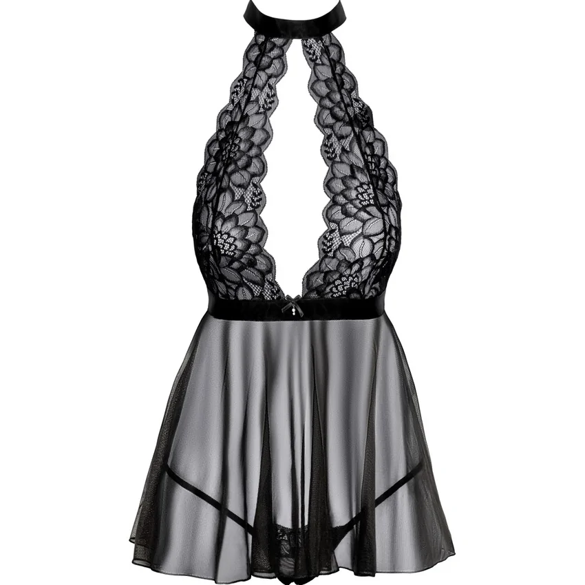 Babydoll Kissable Medeea Negru S-M