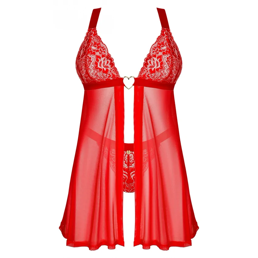 Babydoll Obsessive Elianes Roșu XS-S