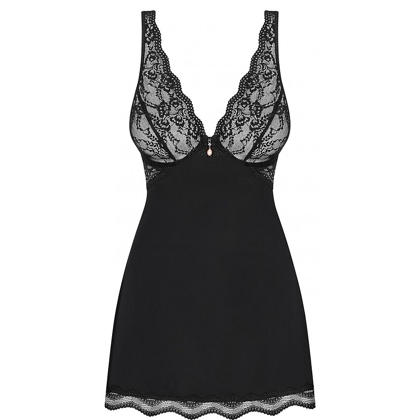 Babydoll Obsessive Luvae Negru S-M