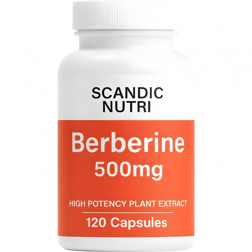 Berberină 500mg Scandic Nutri Control Glicemie 120buc