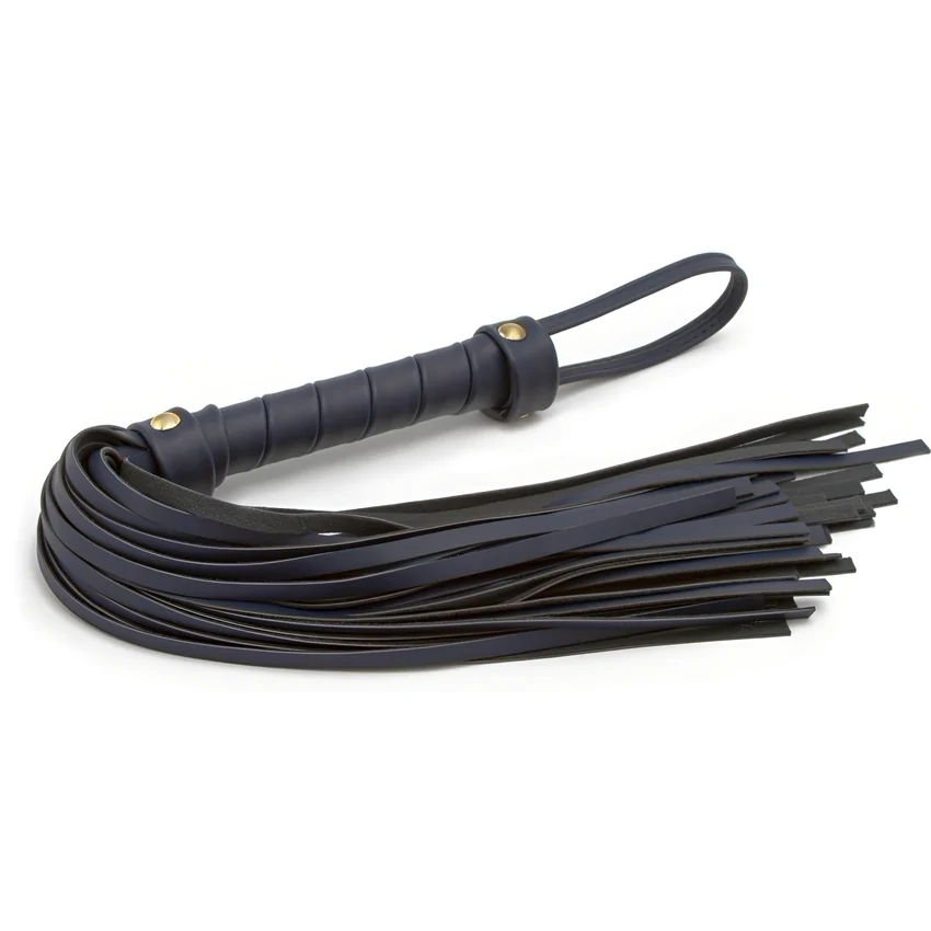 Bici Bondage Couture Flogger Albastru
