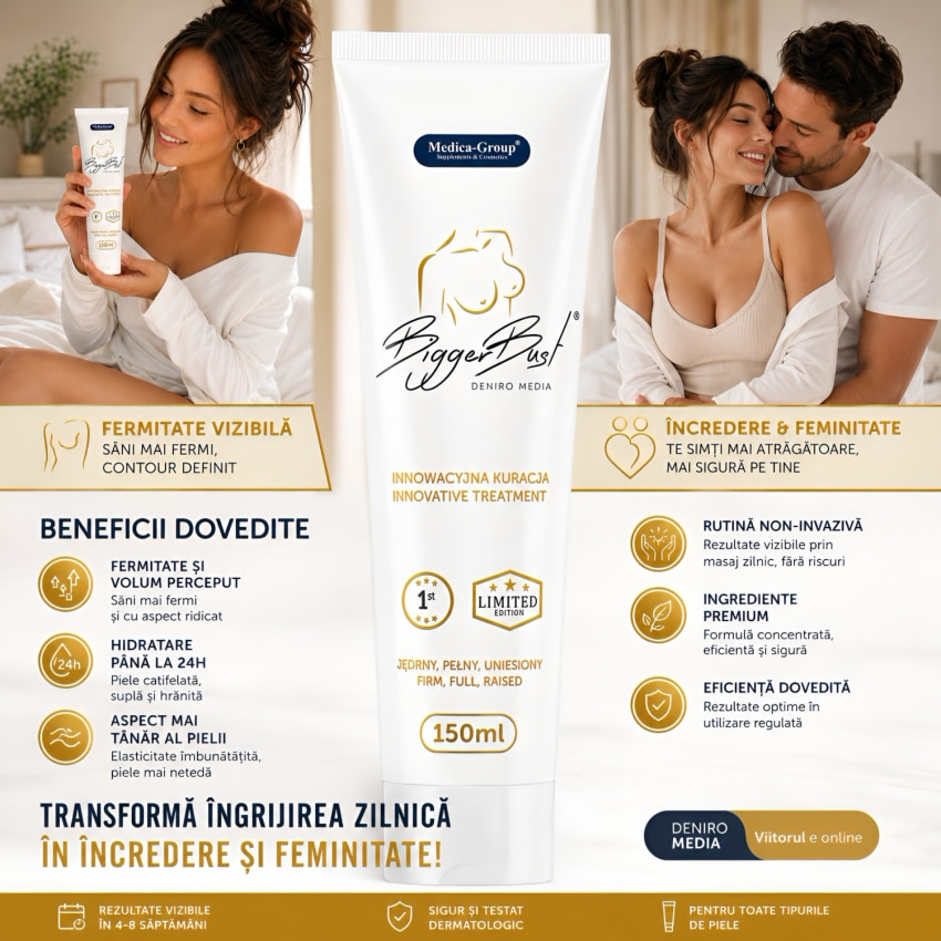 Bigger Boost Ser-Cremă 150 ml — Fermitate și Mărire