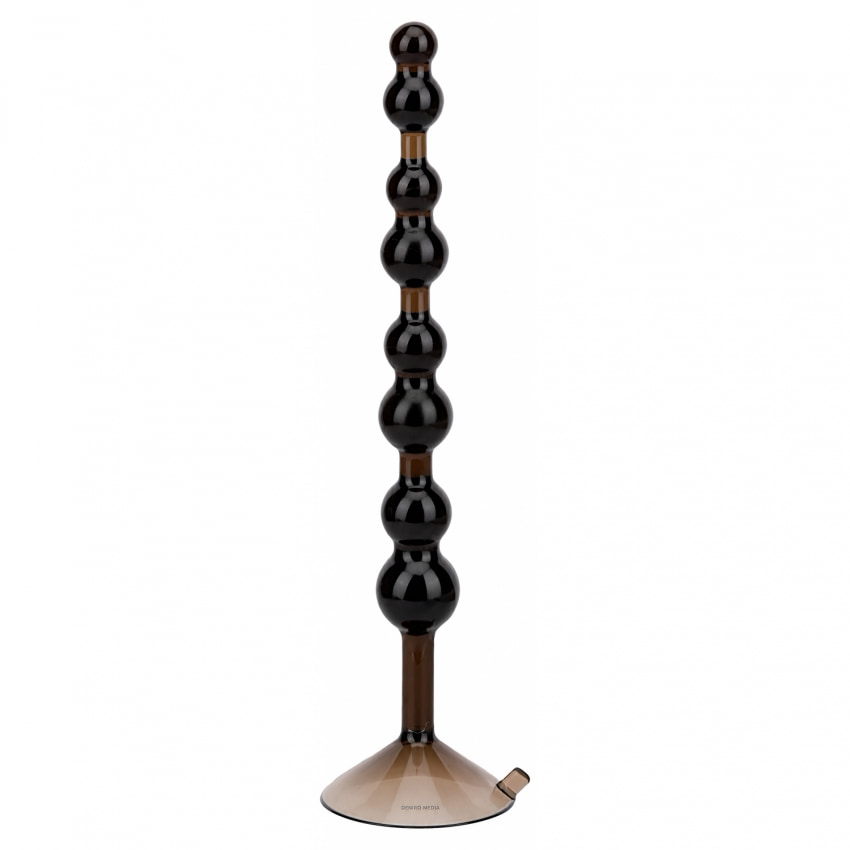 Bile Anale Love Throb 17.8 cm Negru