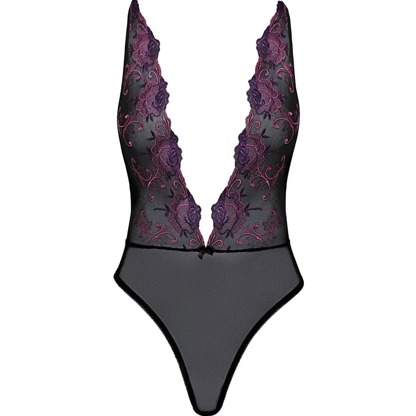 Body Kissable Pandora Negru L-XL