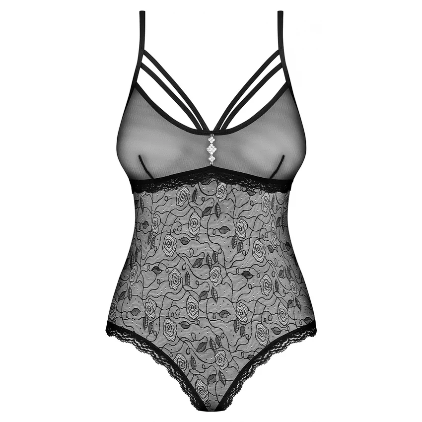 Body Obsessive 818-TED Negru S-M