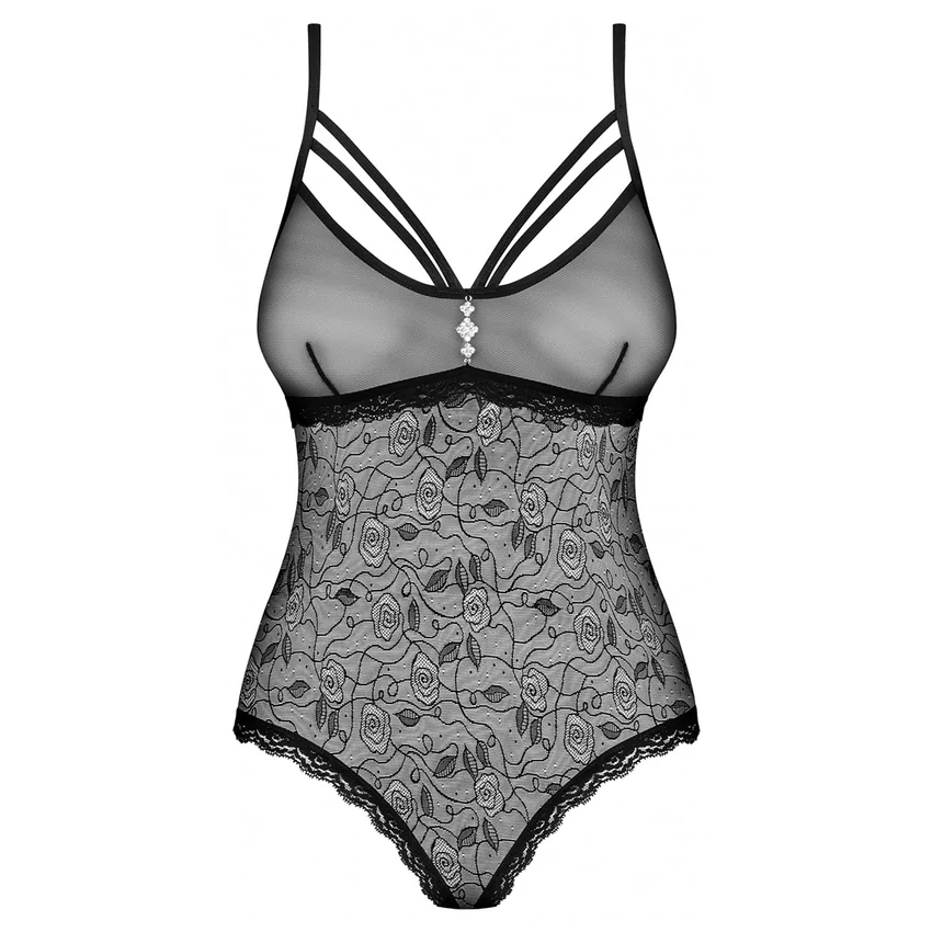 Body Obsessive 818-TED Negru XS-S