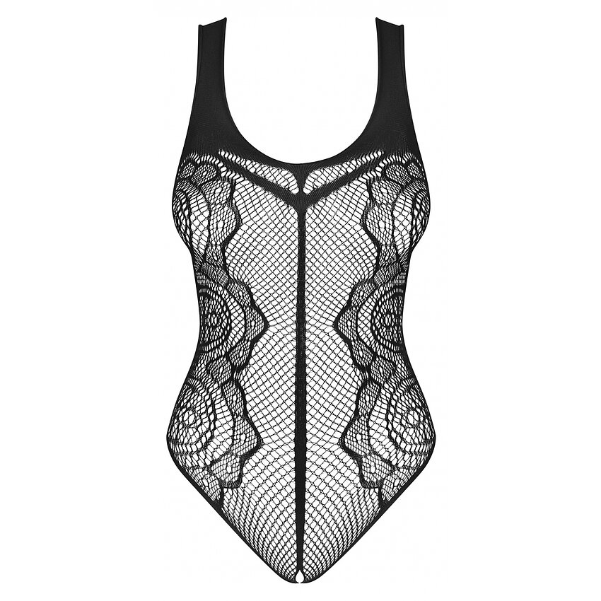 Body Obsessive B335 Decupat Negru S-L