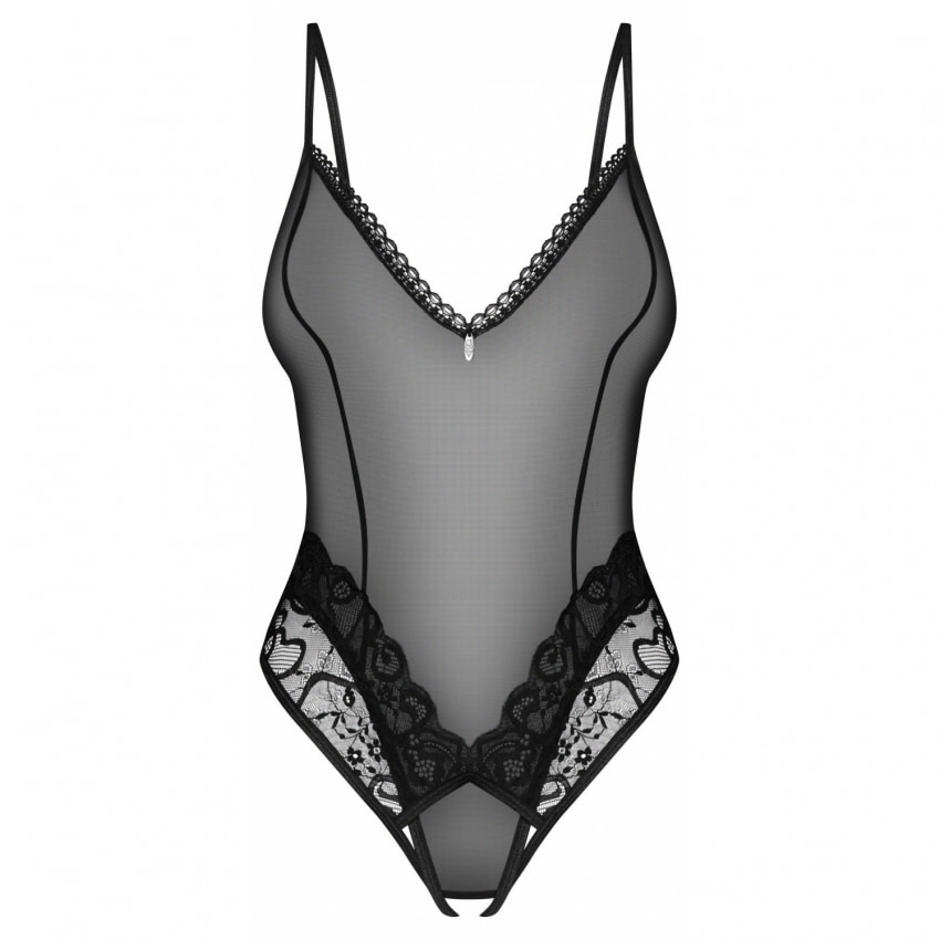 Body Obsessive Blomentis Negru XS-S