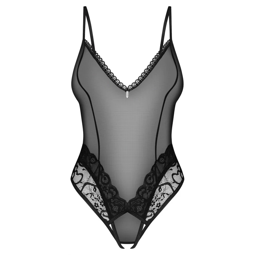 Body Obsessive Blomentis Negru XS-S