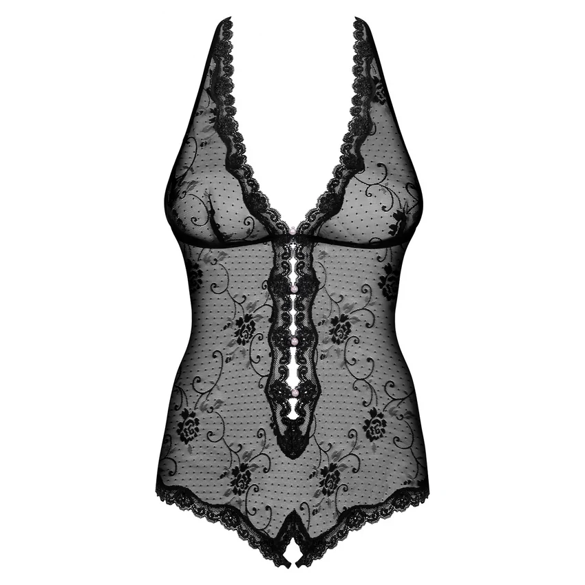Body Obsessive Fiorenta Negru S-M