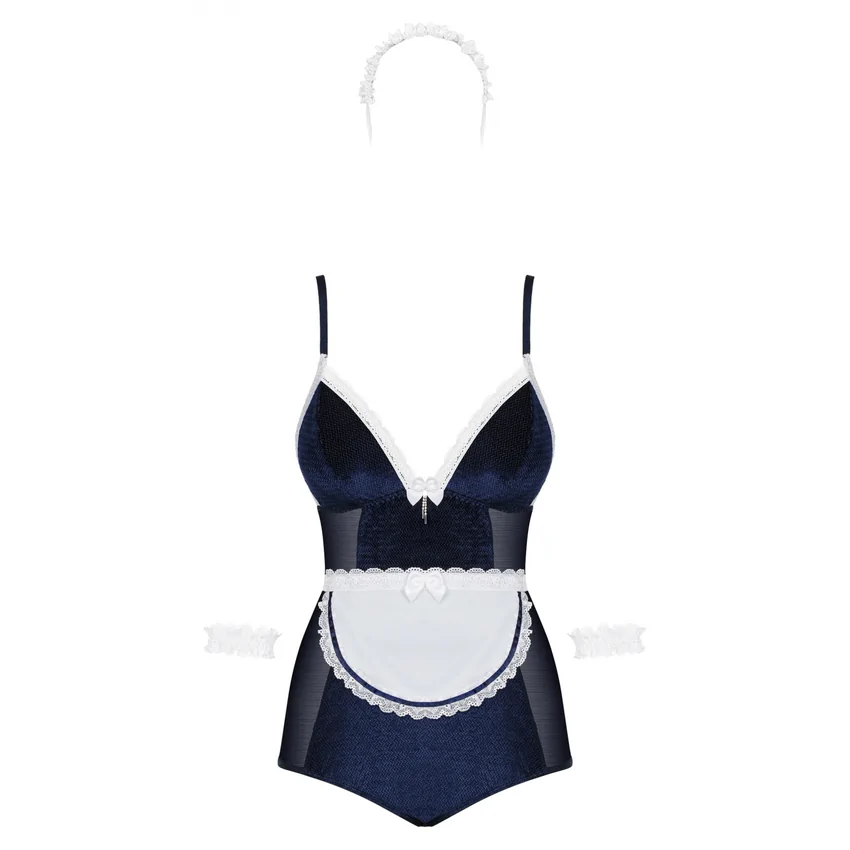 Body Obsessive Maid Albastru L-XL