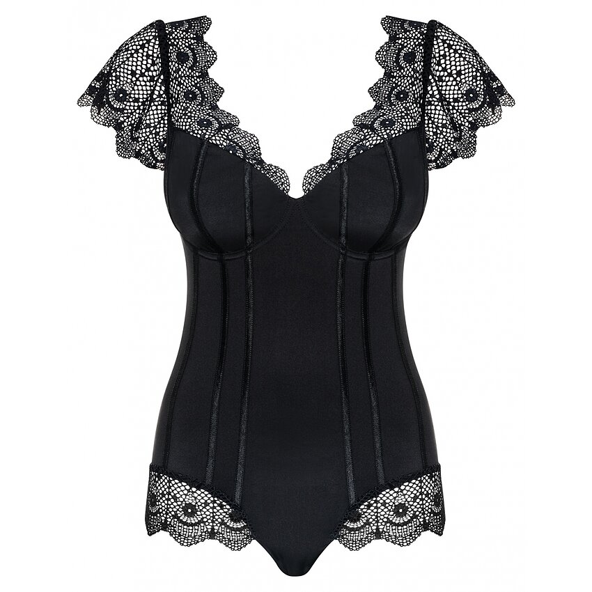 Body Obsessive Moketta Negru S-M